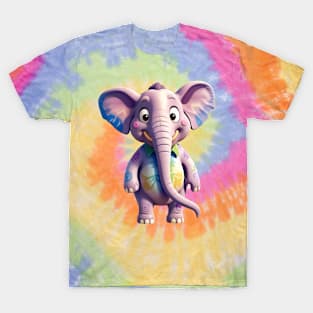 Tie Dye Elephant T-Shirt